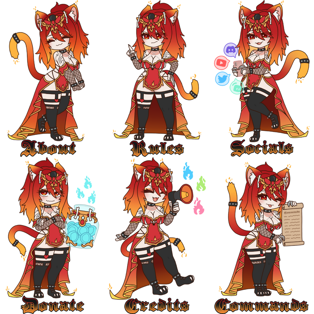 ➤ Twitch Panels (@Miri_The_Cat)